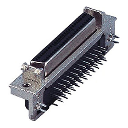 SCSI HP SDR 母座焊板式